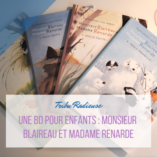 une BD pour enfants monsieur blaireau et madame renarde