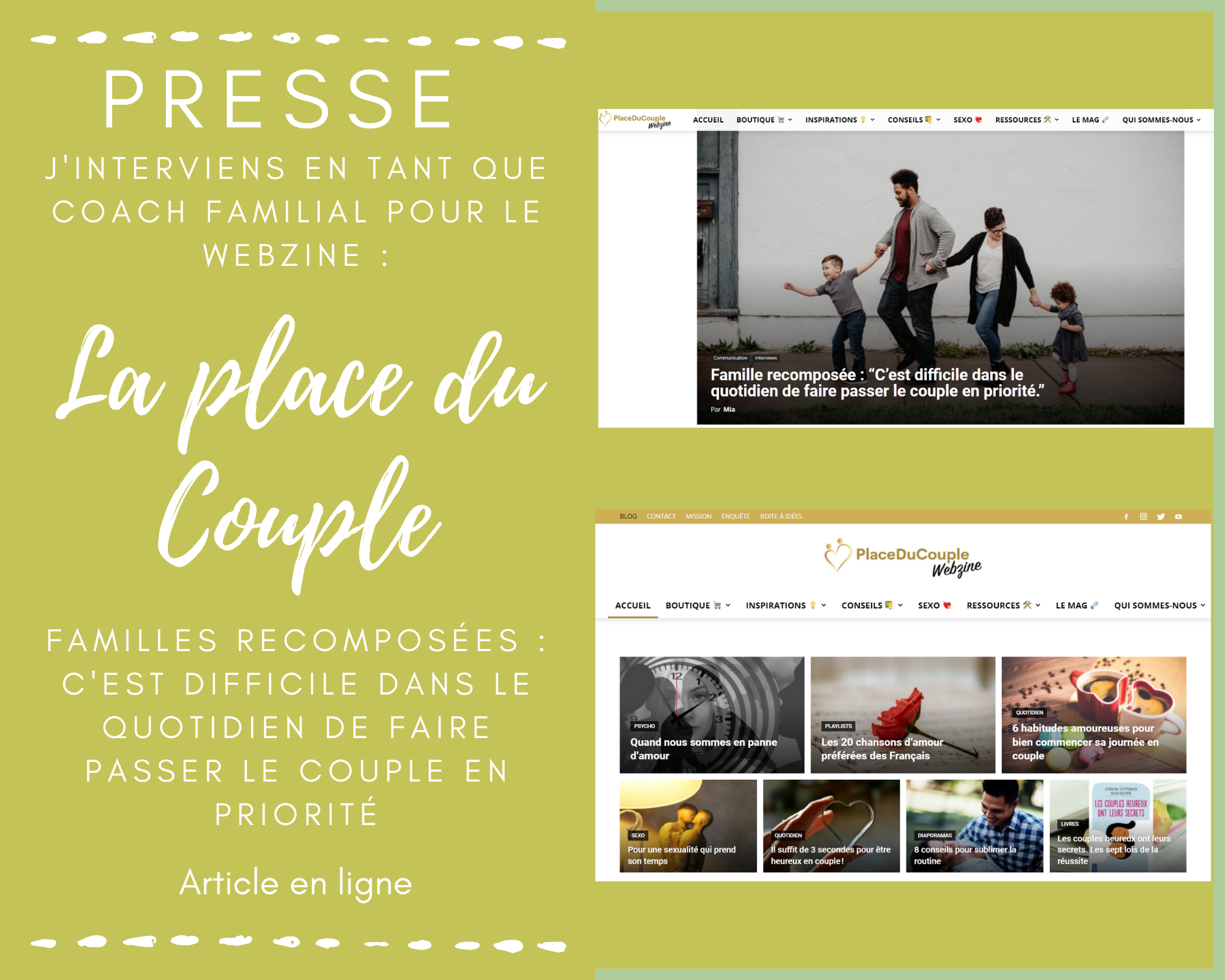Webzine Place du Couple